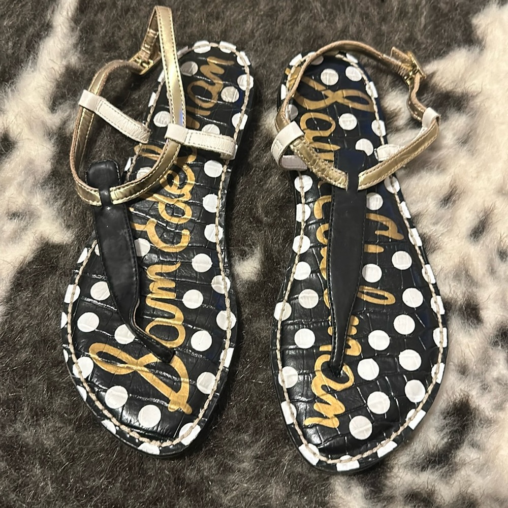 Polka Dot Sandals!